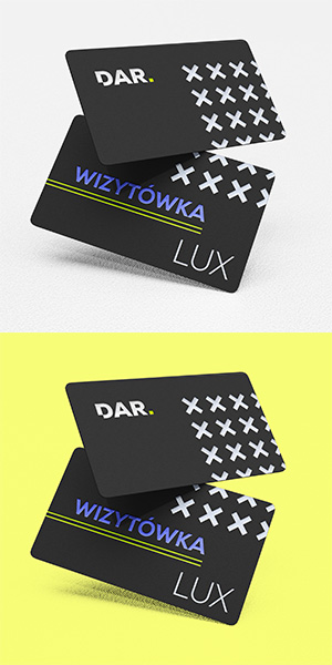 Wizytówki Lux