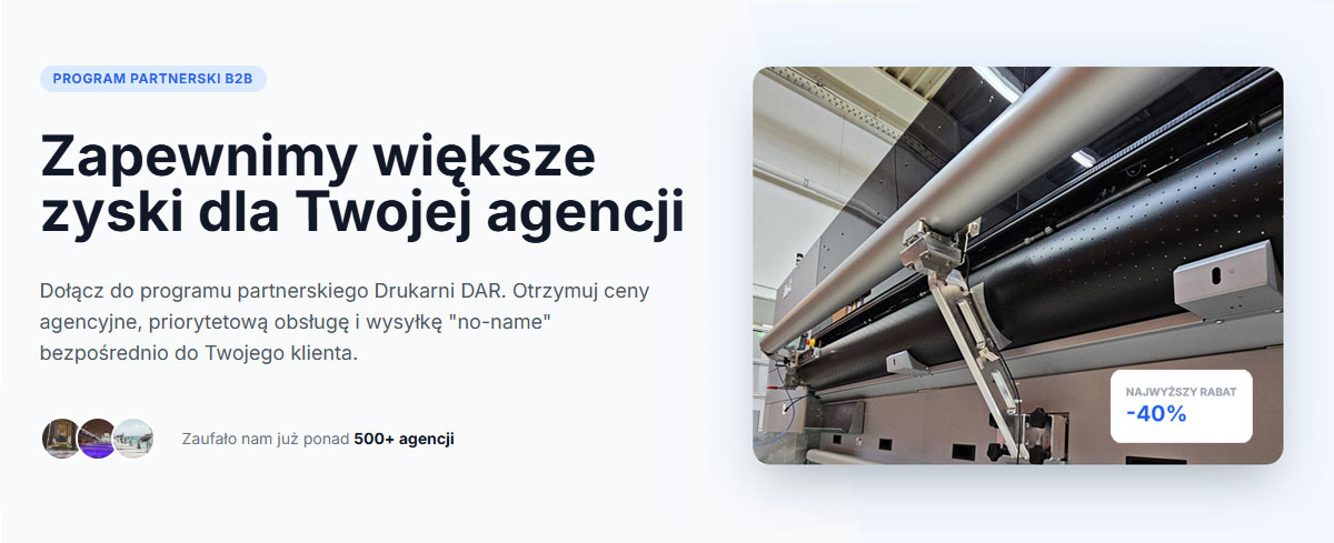 program rabatowy dla drukarni