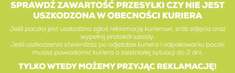 reklamacje przesyłki