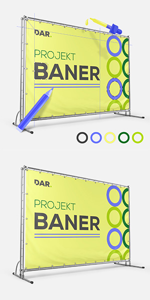 Projekt banera/ szyldu 