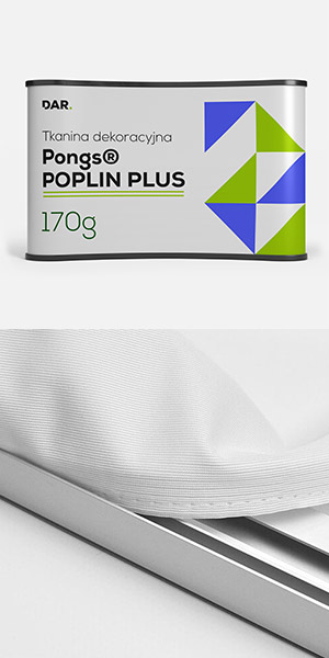Tkanina dekoracyjna Pongs® Poplin Plus  170g