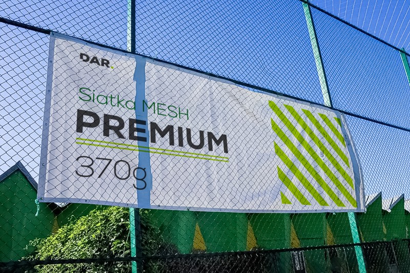 Siatka na ogrodzenie