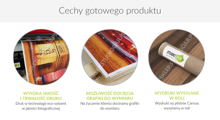 Canvas - cechy produktu